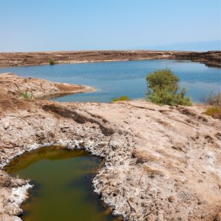 💦 VÍTE, ŽE ZÁVRTY U MRTVÉHO MOŘE NEJSOU JEN OBYČEJNÉ DÍRY? 💦 Některé závrty a prohlubně se samy plní sladkou podzemní...